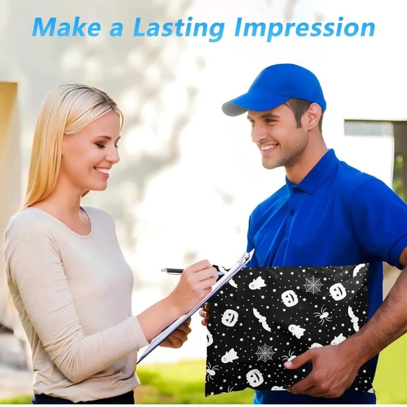Halloween Poly Mailer 10x13 Inch 100 Pcs, Waterproof and Tear-Resistant Shipping - Picture 6 of 7
